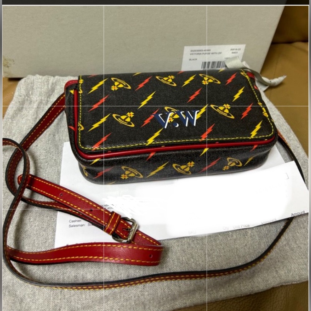 Vivienne Westwood bag clutch crossbody shoulder bag 2way bag removable strap
